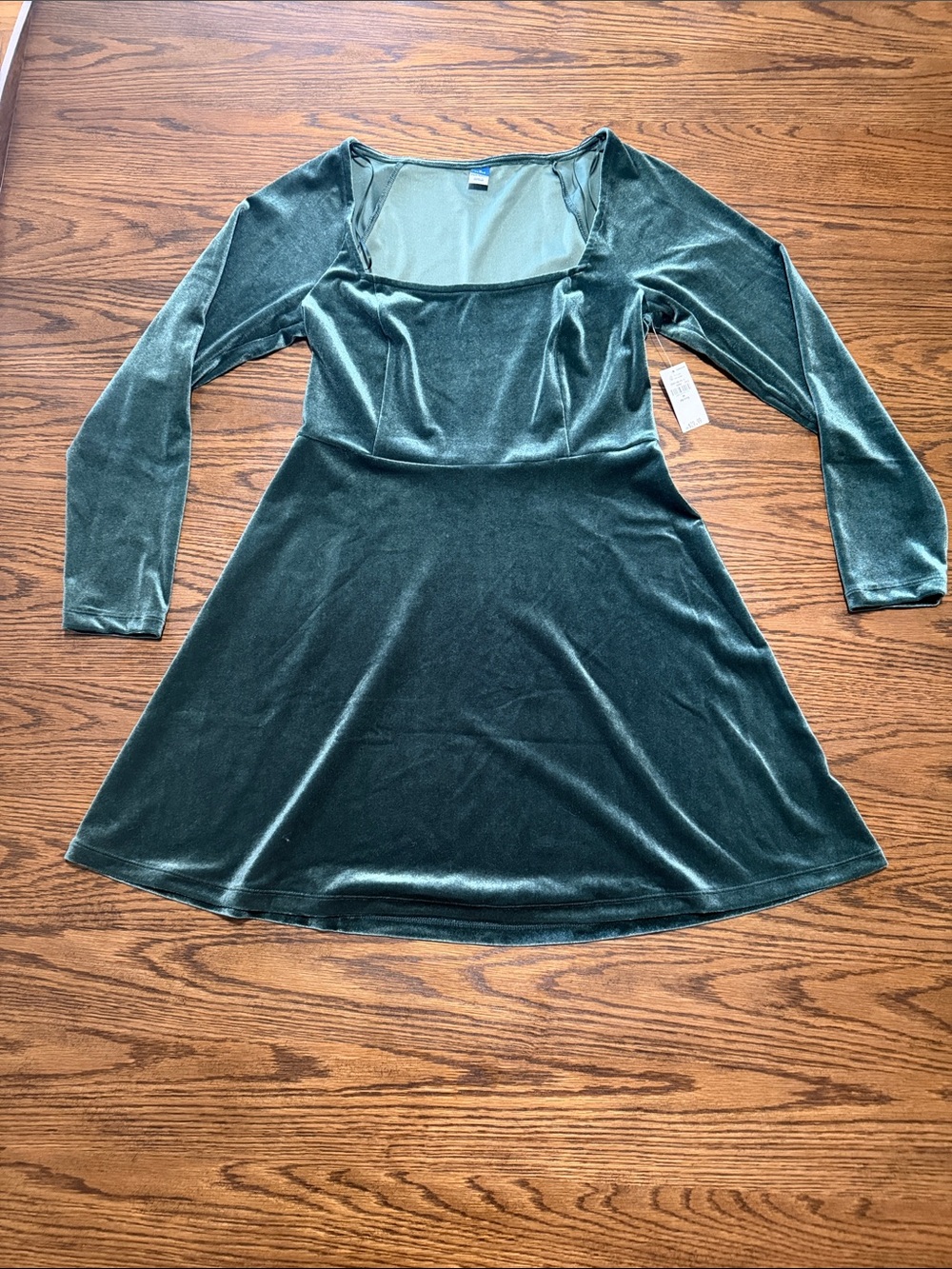 Women’s green dress